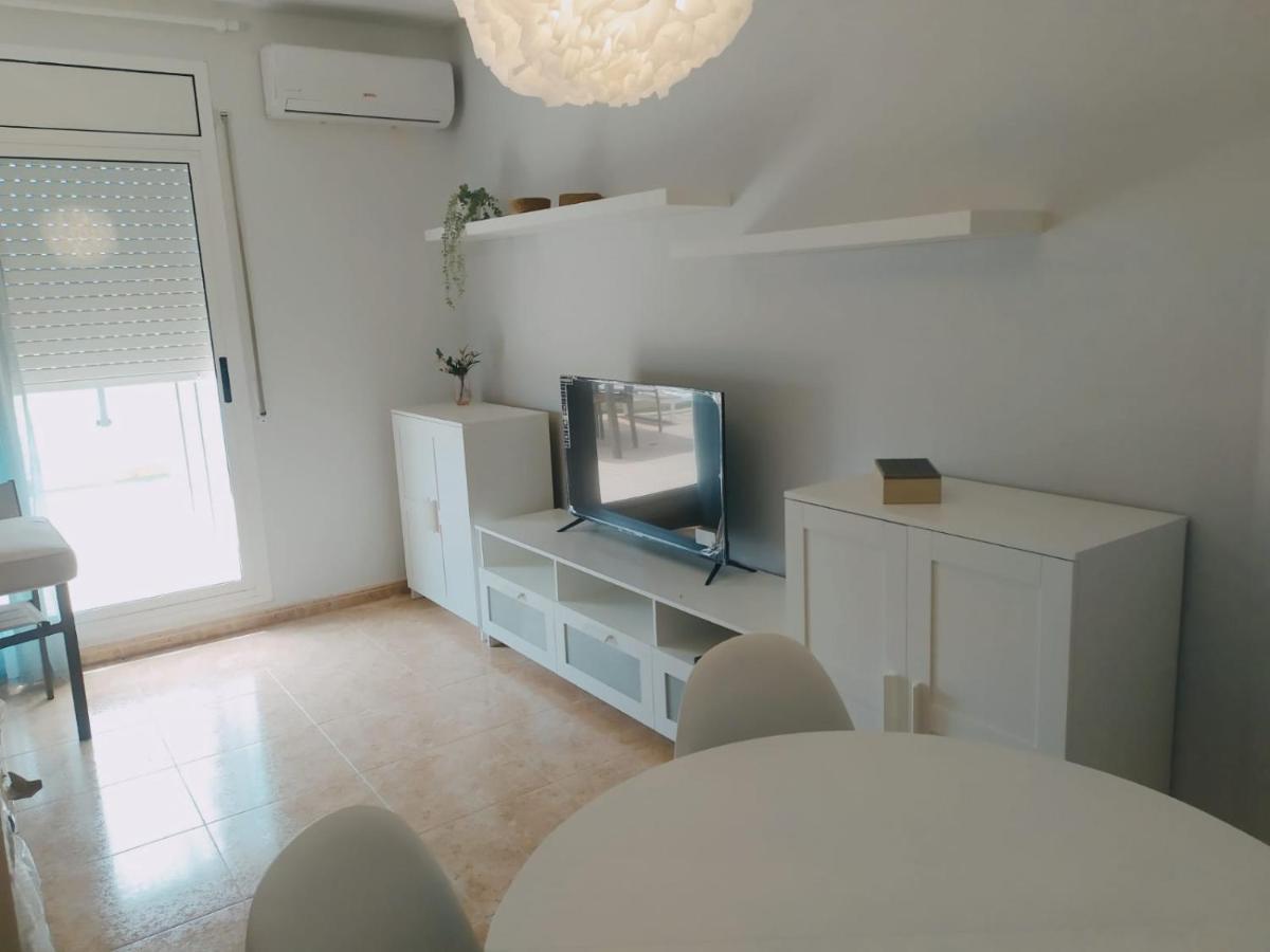 Apartamento Atic Montsia - Atic Amb Chill-Out Amposta Exterior foto